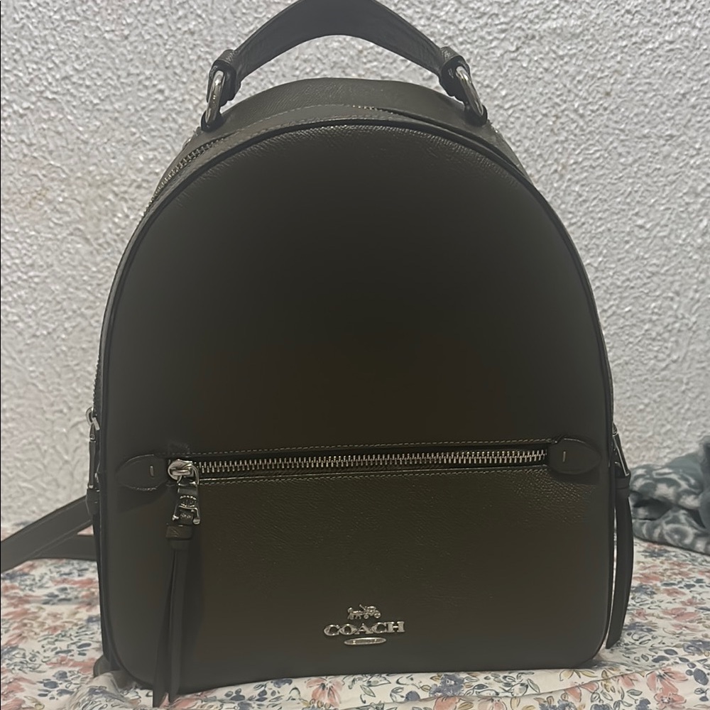 Coach Woman's Olive Backpack